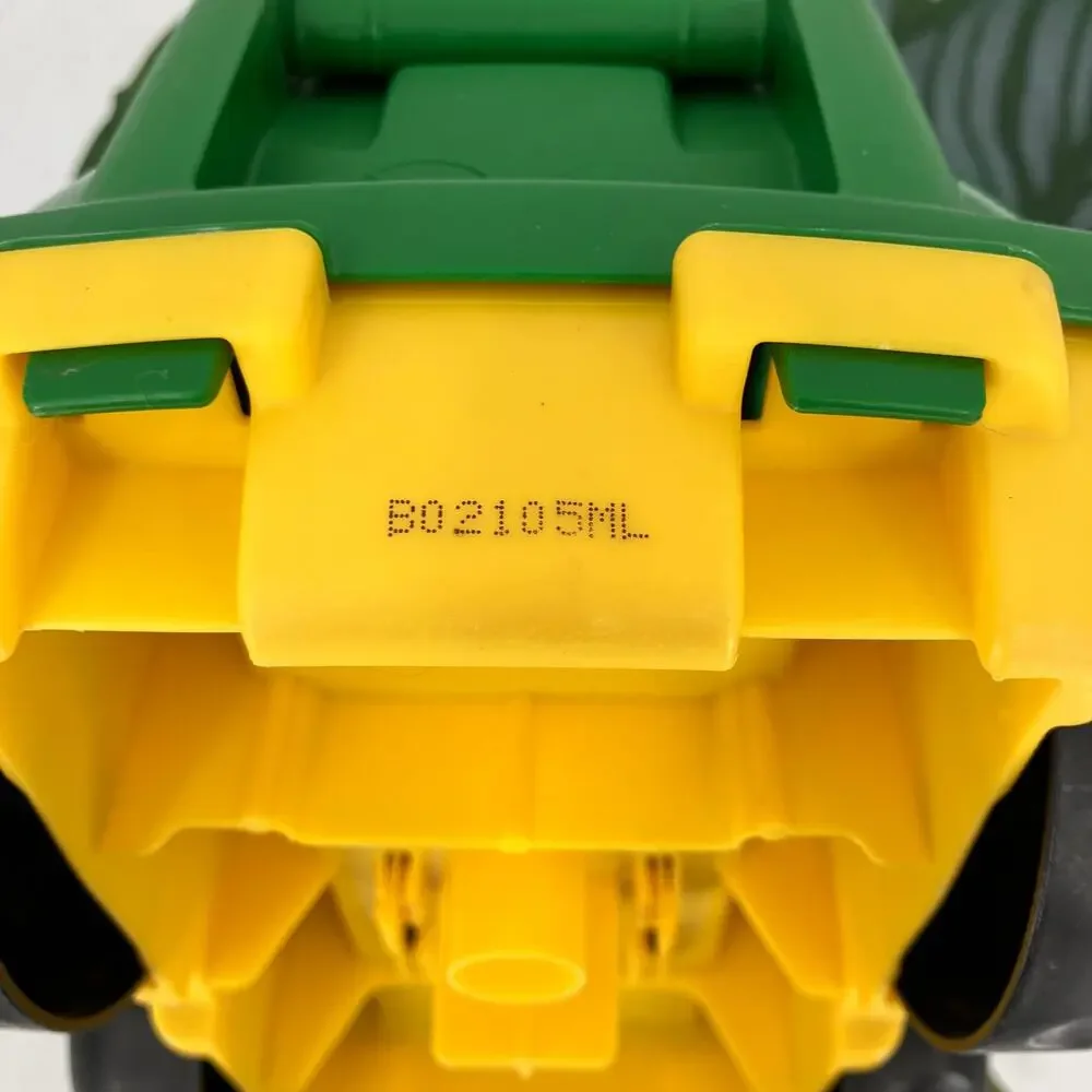 Mega Bloks Block John Deere Green Yellow Plastic Building Toy Lil Tractor Farmer